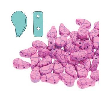Paisley Duo 8x5mm- IONIC PINK/BLUE - 10 Grammi