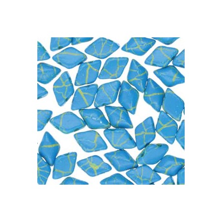 Gemduo 8X5mm- IONIC BLUE/YELLOW - 10 grammi