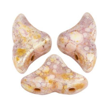 Helios® Par Puca® - 6x10mm - opaque mix rose gold ceramic look -10 grammi