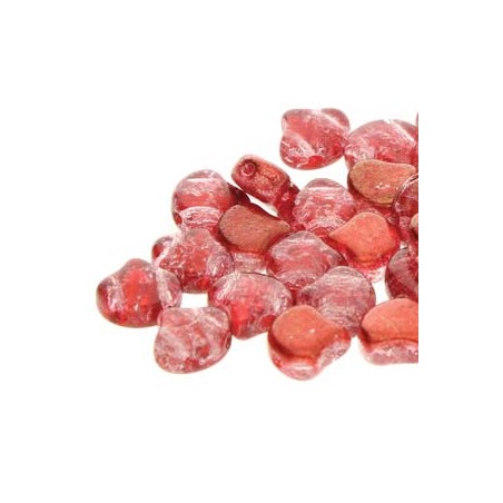 Ginko Bead 7x7,5mm - Slushy Strawberry - 10 GRAMMI