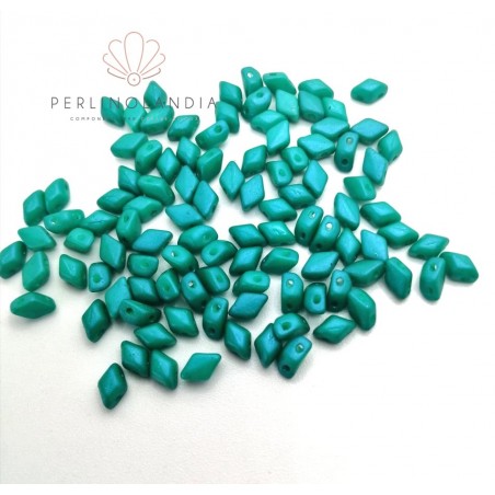 Mini Gemduo 6x4mm Matubo  - Tropical Rainforest - 5 grammi