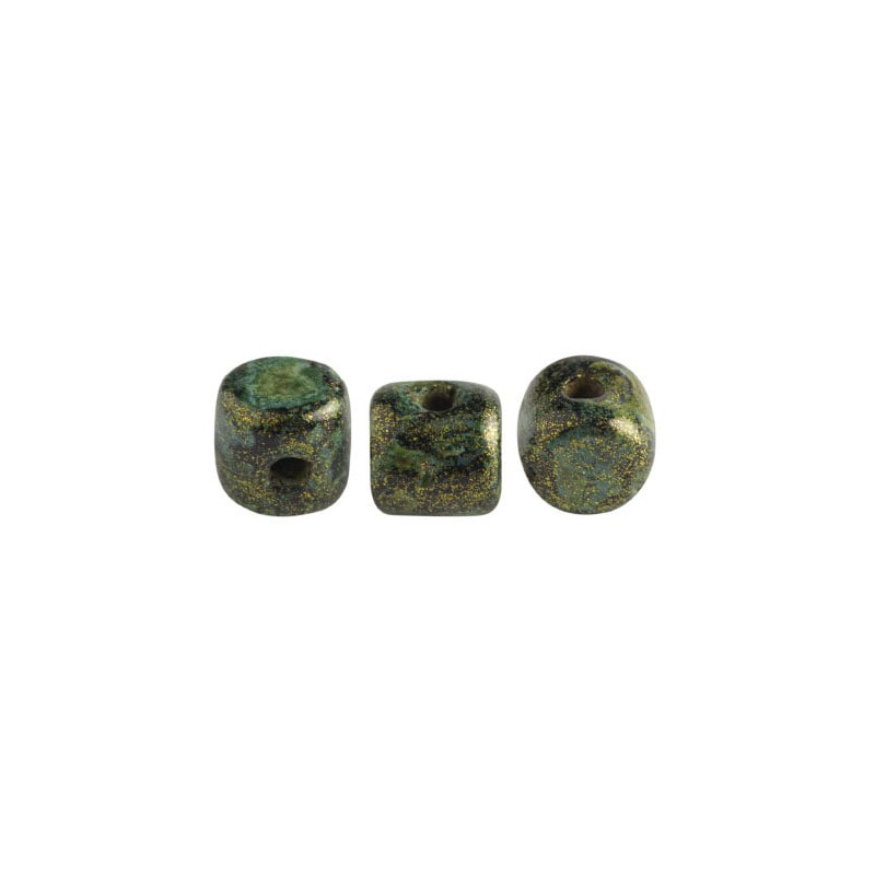 Minos Par Puca - metallic light green spotted...