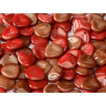 Rose Petal 8x7mm- Chalk White Funky Whine- 30 Pezzi