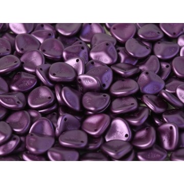 Rose Petal 8x7mm- Alabaster Pastel Bordeaux- 30 Pezzi