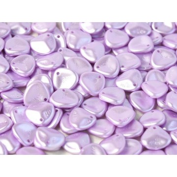 Rose Petal 8x7mm- Alabaster Pastel Light Rose- 30 Pezzi