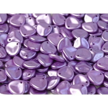 Rose Petal 8x7mm- Alabaster Pastel Lila- 30 Pezzi