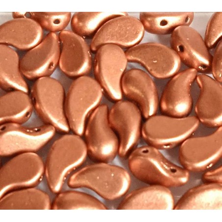 Zoliduo 5x8mm - Sinistra - Vintage Copper- 20 pezzi