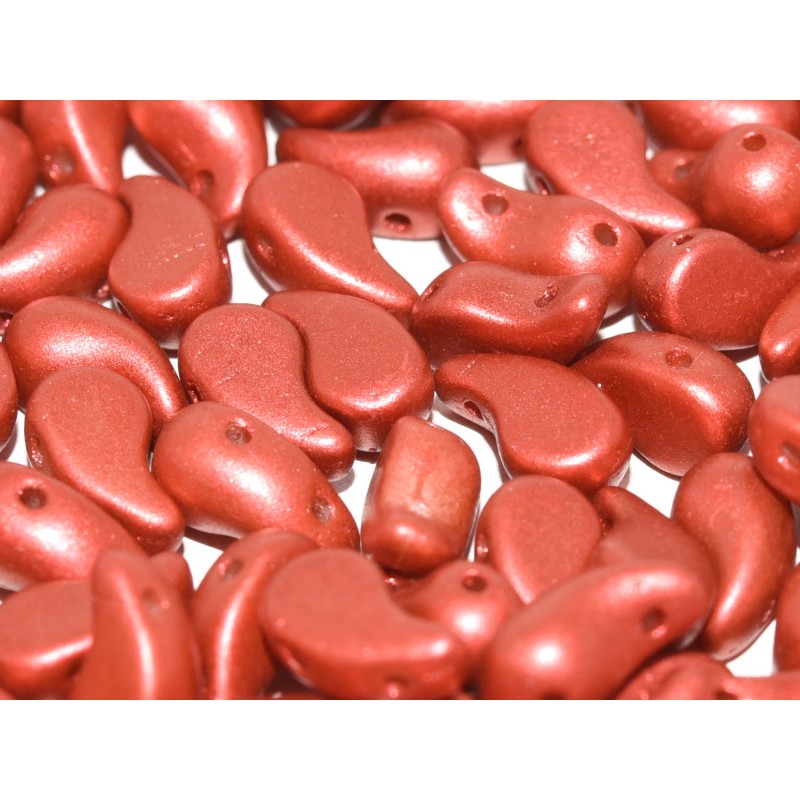 Zoliduo 5x8mm -Left - Lava Red- 20 Pezzi