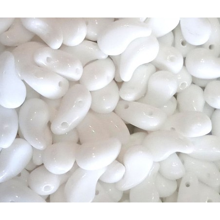 Zoliduo 5x8mm - right - Chalk White - 20 Pezzi