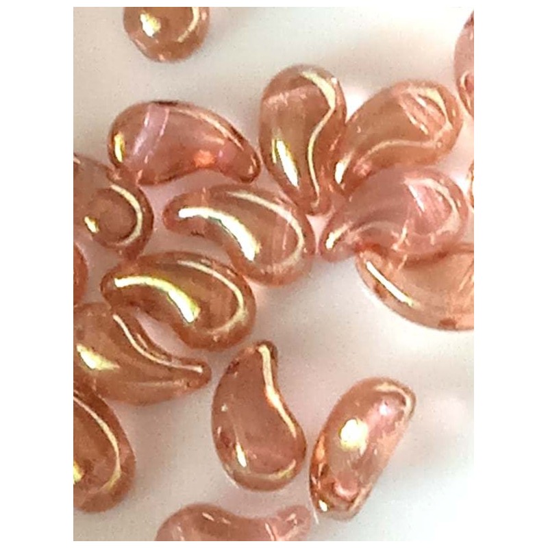 Zoliduo 5x8mm - Destra -Crystal Teracotta red...