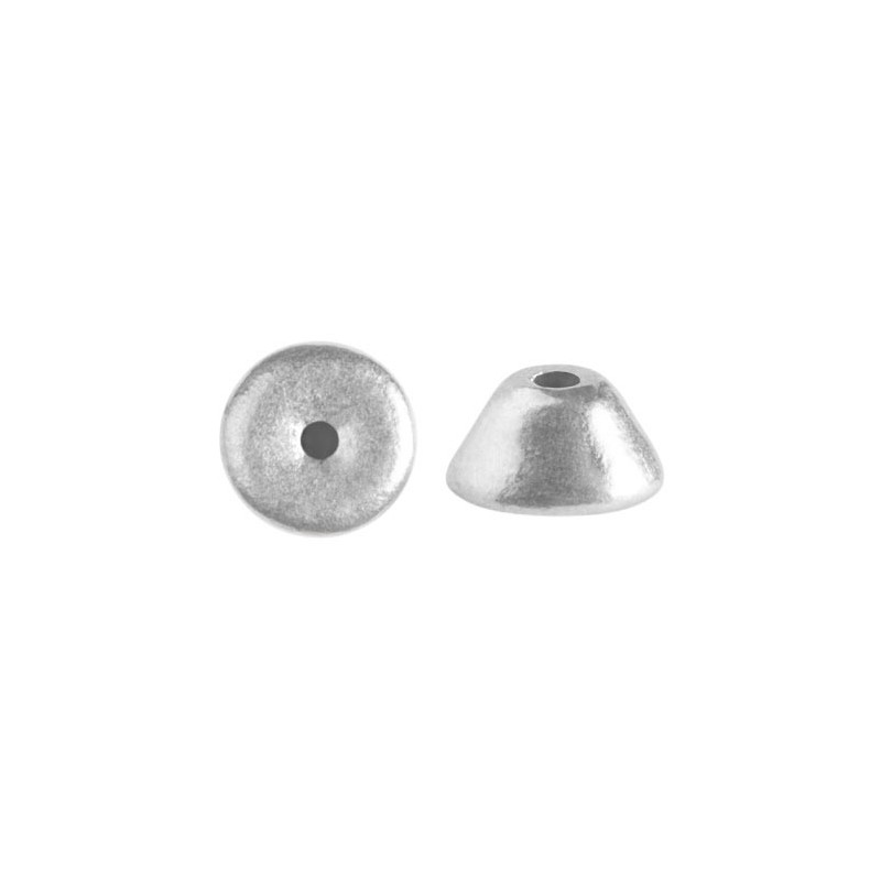 Konos Par Puca 2x4mm  - SILVER ALUMINIUM MAT -...