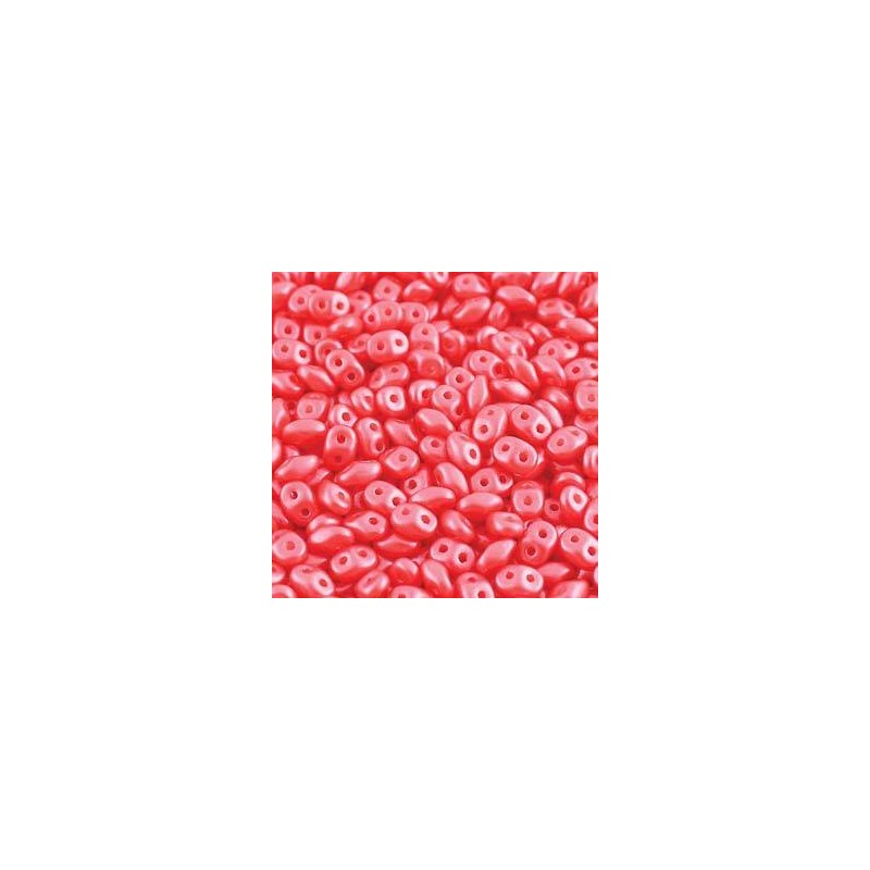 Superduo 5x2,5mm - pearl shine rose - 10 Grammi
