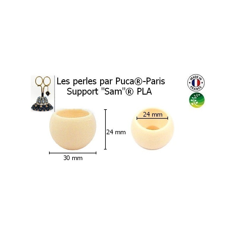 Supporto "SaM" Pla - 24 x 30mm - 1 pezzo