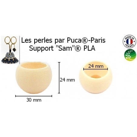 Supporto "SaM" Pla - 24 x 30mm - 1 pezzo