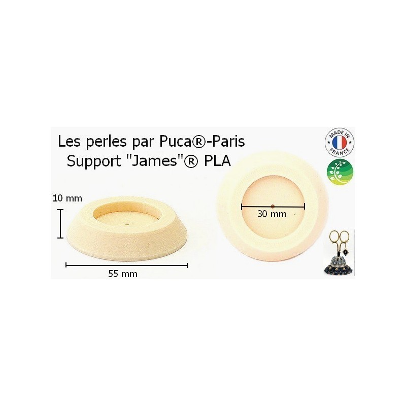 Supporto "JAMES" Pla - 55 x 10mm - 1 pezzo