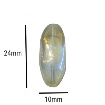 Elementi in cristallo cinese - 24mm x10mm- transparent...