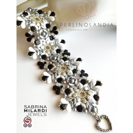 Bracciale "byzantinum" - gioiello finito - handmade -progetto di Sabrina Milardi