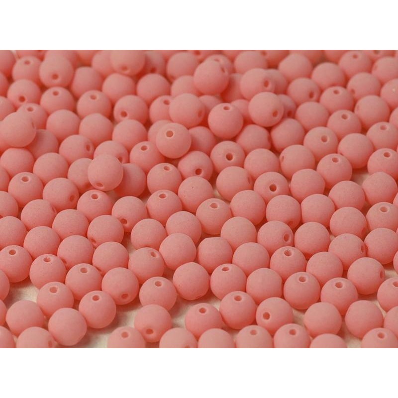 Perle 4 Mm Vetro Di Boemia - bondeli matte...
