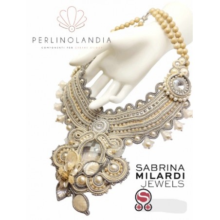 collana gioiello - cerimonie - soutache