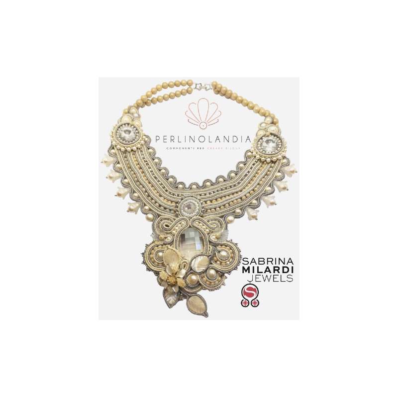 collana gioiello - cerimonie - soutache