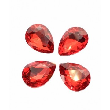 Gocce in vetro di cristallo 13x18mm - siam - 1 pezzo