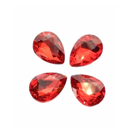 Gocce in vetro di cristallo 13x18mm - siam - 2 Pezzi