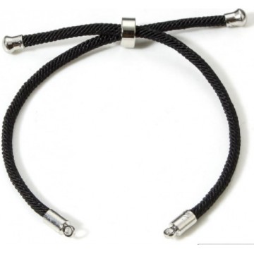 base bracciale regolabile con chiusura scivolo con...