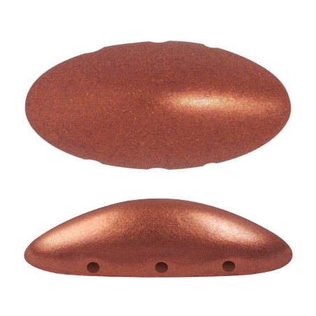 Athos® Par Puca® 3 Fori- 20x10x6mm - Bronze red Matte - 1 Pezzo