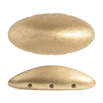 Athos® Par Puca® 3 Fori- 20x10x6mm - light Gold Matte - 1...