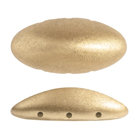 Athos® Par Puca® 3 Fori- 20x10x6mm - light Gold Matte - 1 Pezzo