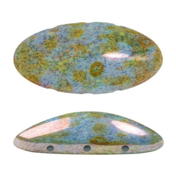 Athos® Par Puca® 3 Fori- 20x10x6mm - opaque blue green...