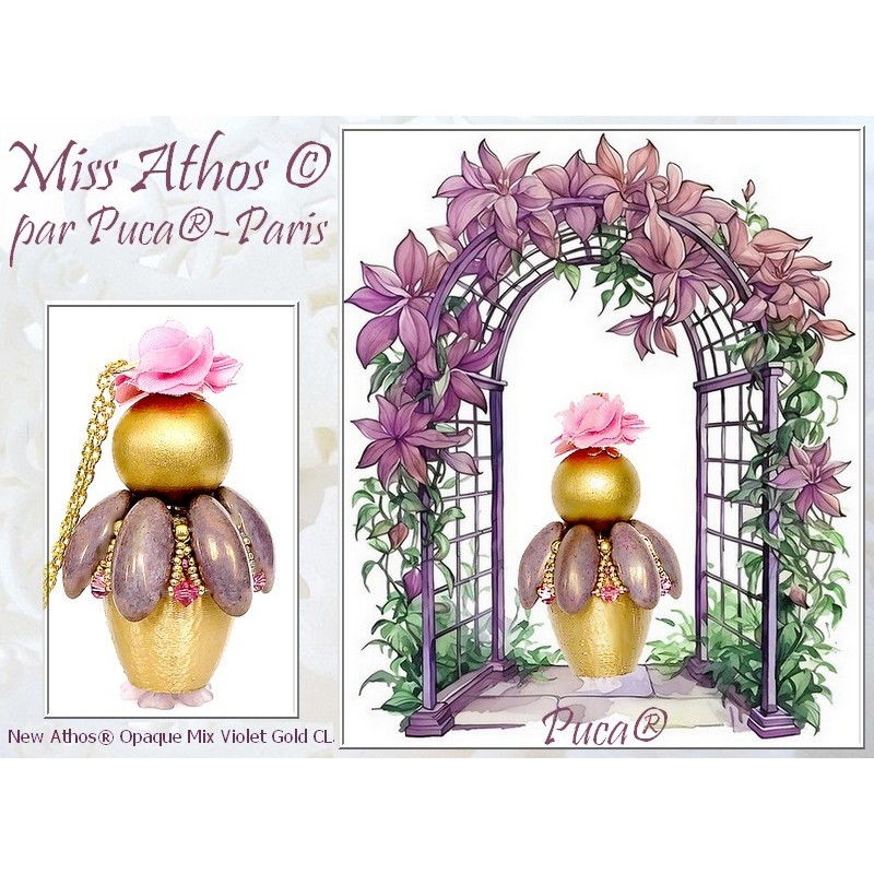 Athos® Par Puca® 3 Fori- 20x10x6mm - argentees...