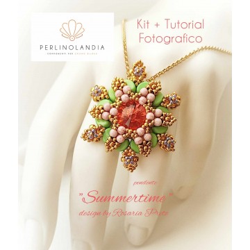 KIT + PDF pendente "Summertime" di Rosaria Prete