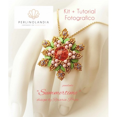 KIT + PDF pendente "Summertime" di Rosaria Prete