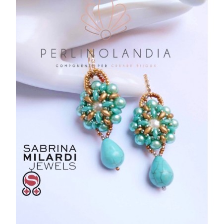 orecchini tiffany - gioiello finito - turchese