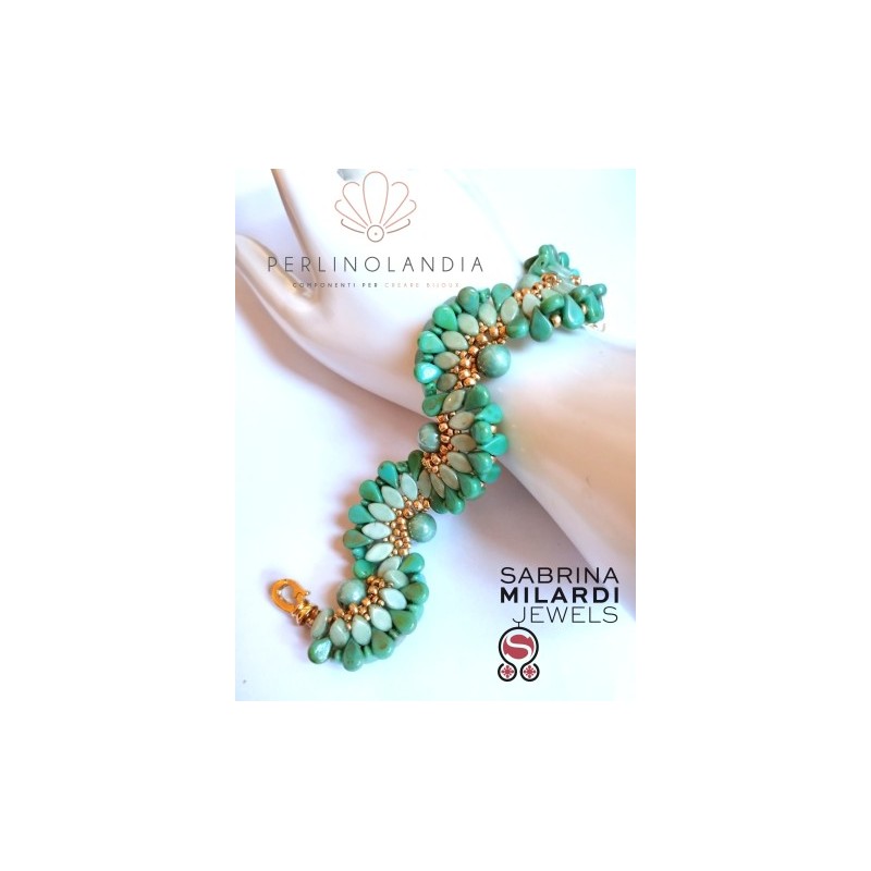 Bracciale onda - gioiello finito