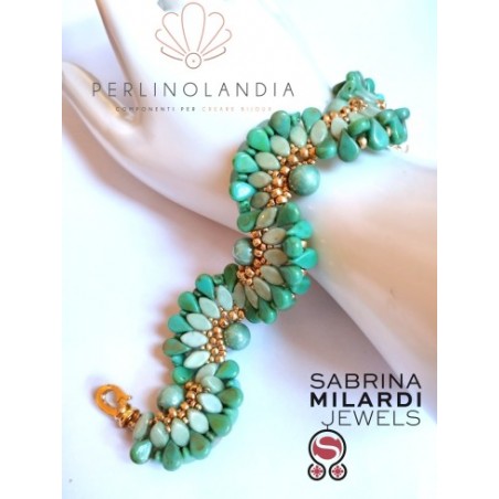Bracciale onda - gioiello finito
