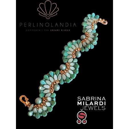 Bracciale onda - gioiello finito
