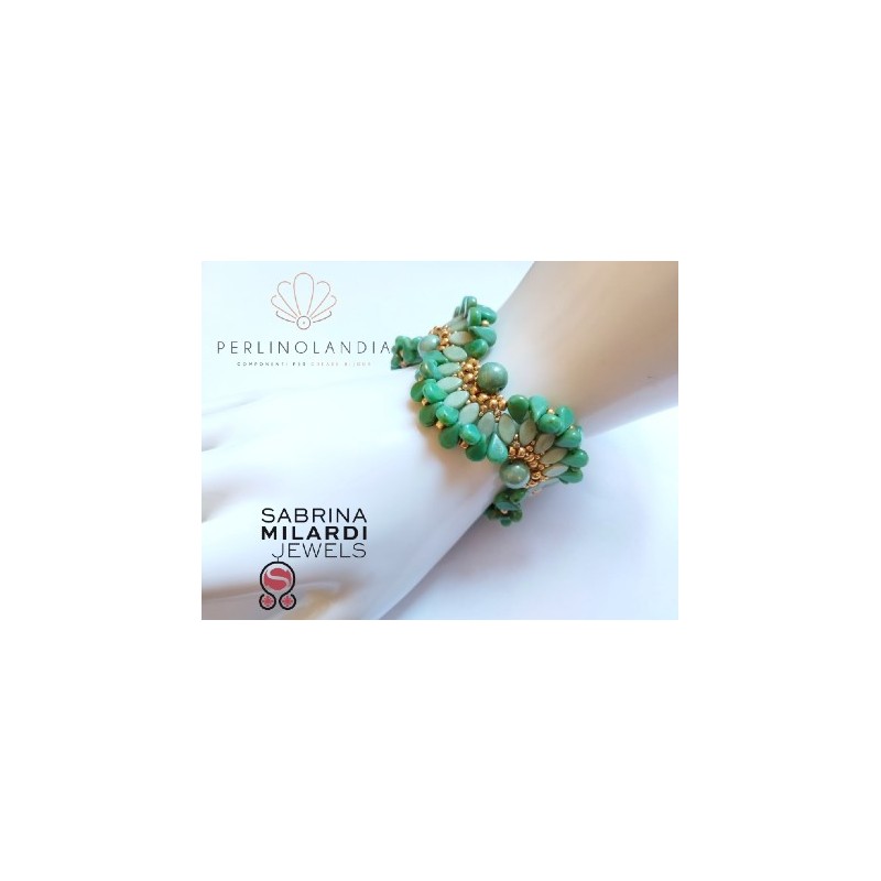 Bracciale onda - gioiello finito