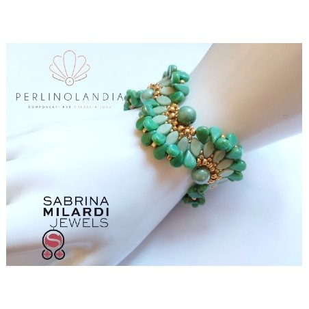 Bracciale onda - gioiello finito