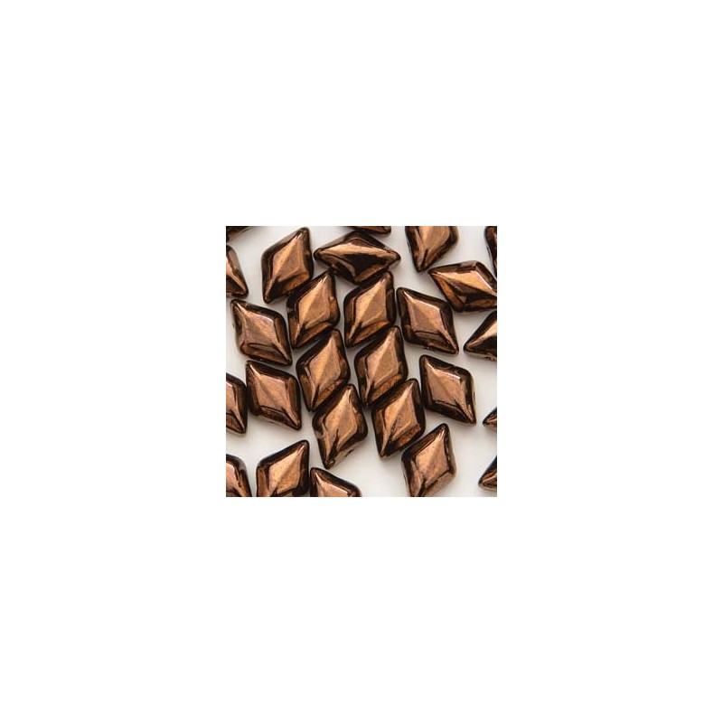 Gemduo 8X5mm- jet bronze -5gr