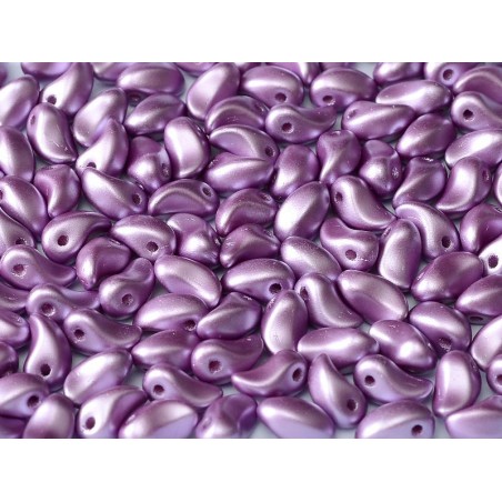 Tulip Petals 6x8mm- Alabaster Pastel Lila -60 pezzi