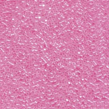 Miyuki Delica 11/0 - lined crystal dark pink -10 grammi