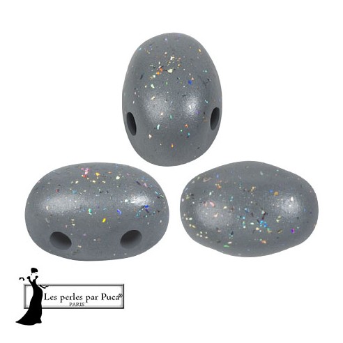 Samos® Par Puca® 7x5mm - "Constellation Gray" -...