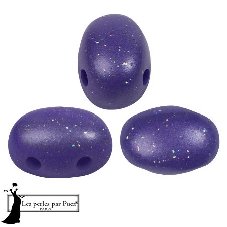 Samos® Par Puca® 7x5mm - "Constellation Purple Rain" - 10 GRAMMI