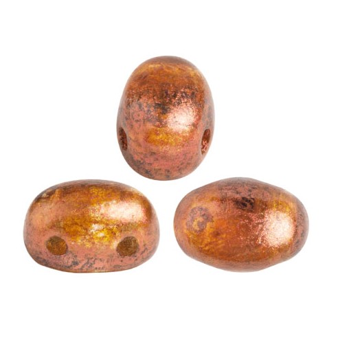 Samos® Par Puca® 7x5mm - CRYSTAL COPPER SPOTTED...