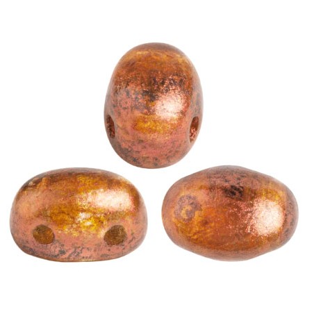 Samos® Par Puca® 7x5mm - CRYSTAL COPPER SPOTTED - 10 Grammi