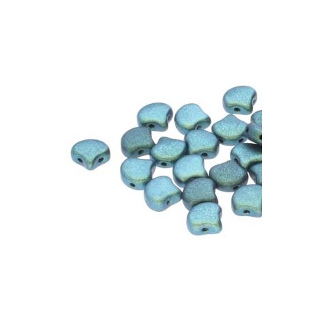 Ginko Bead 7x7,5mm - mint chocolate - 10 GRAMMI