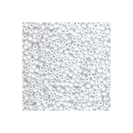 Miyuki Rocaille 8/0 - opaque white - 402- 8Grammi