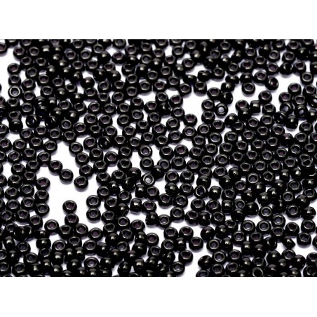 Miyuki Rocaille 8/0 - black - 0401- 8 Grammi